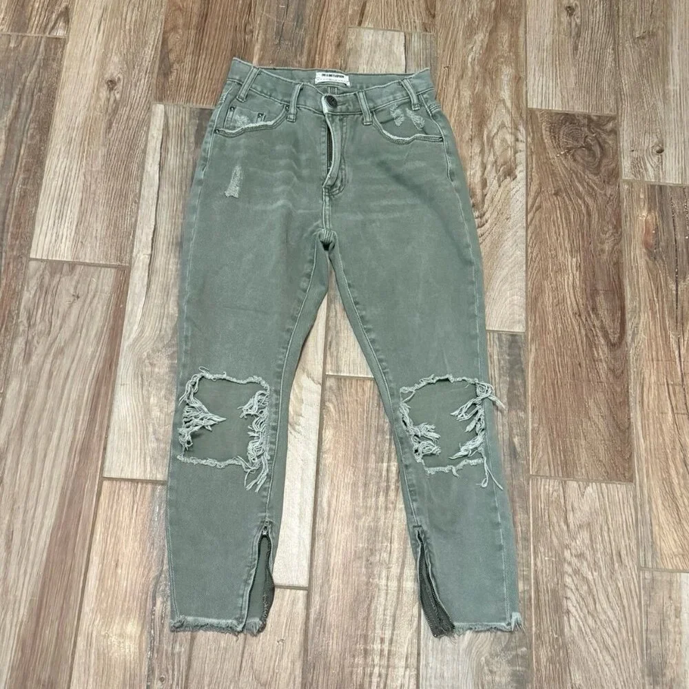 One X One Teaspoon Freebird High WaistRigid Skinny Jeans